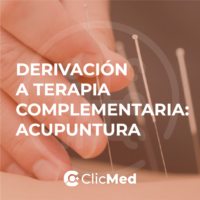 Derivación a Terapia Complementaria: Acupuntura